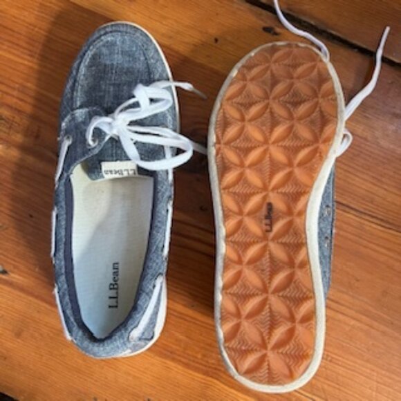 LL Bean Womens Boat Deck Shoe - Picture 1 of 4